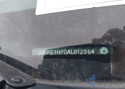 2010 Honda Cr-V Ex-L from USA, damaged, VIN 5J6RE3H70AL012364